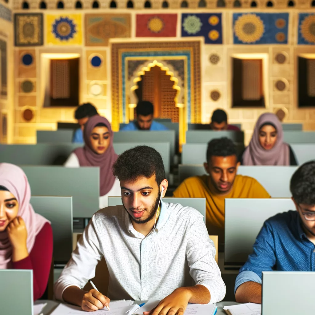 Apprenants engagés, écrans et culture arabe.