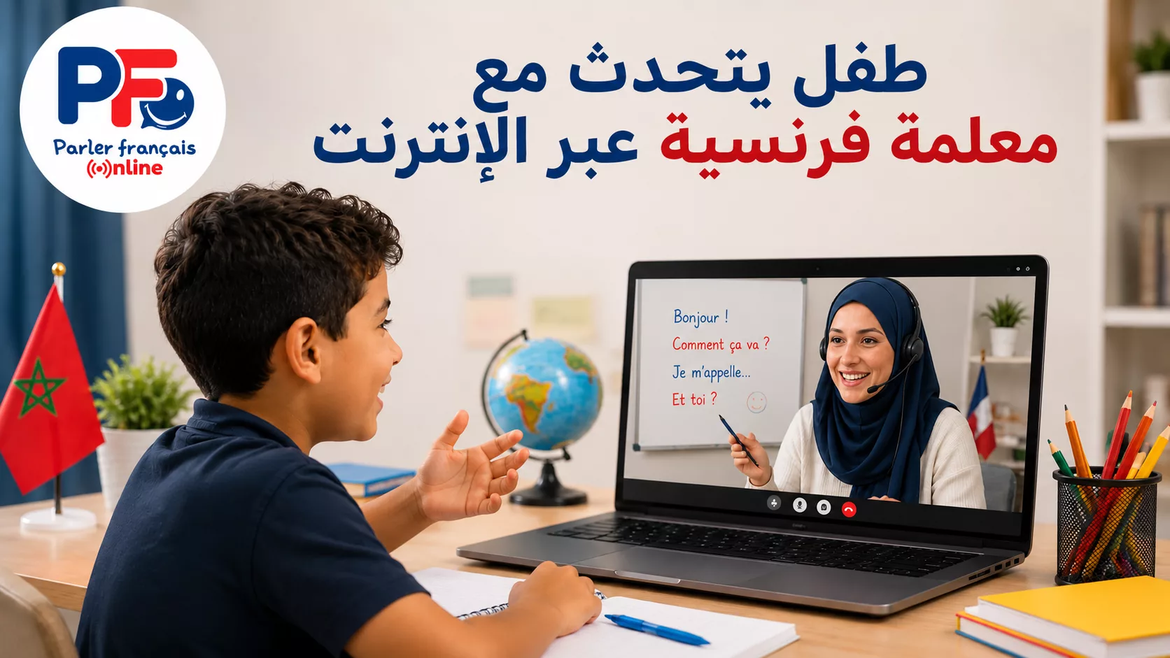 برنامج Parler Français Online للأطفال