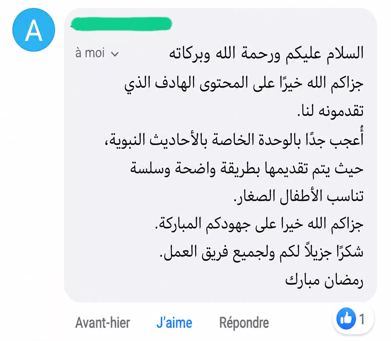 Arabic Immersion