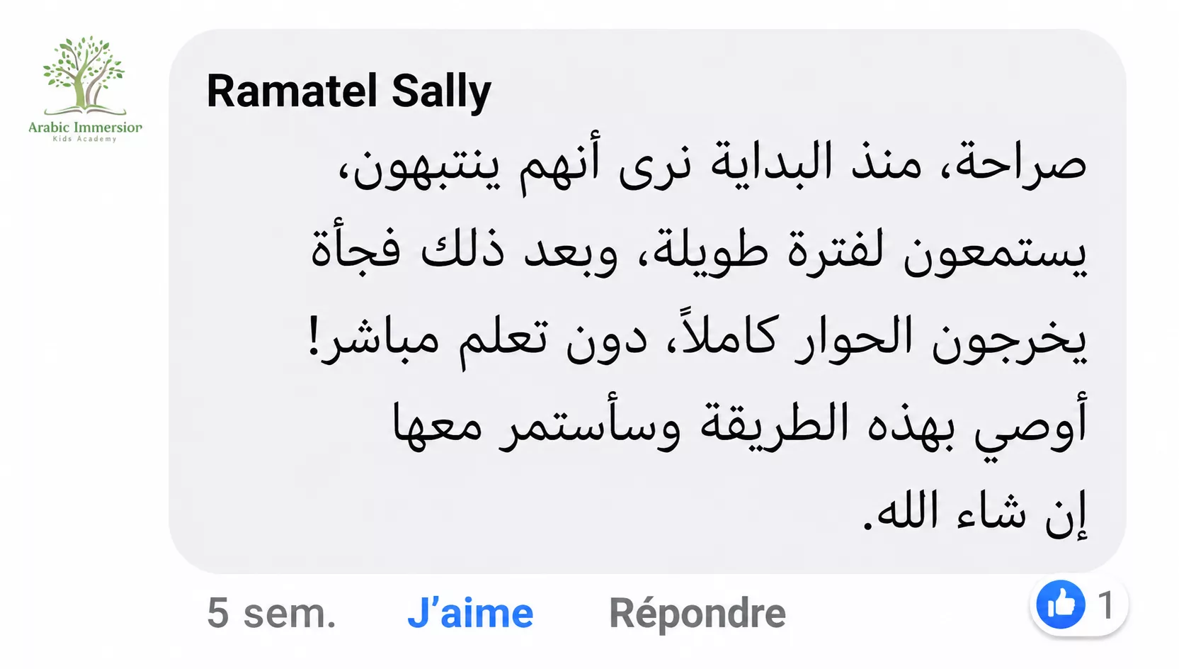 Arabic Immersion